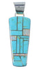 Turquoise Opal Inlay Jewelry Pendant PX41719
